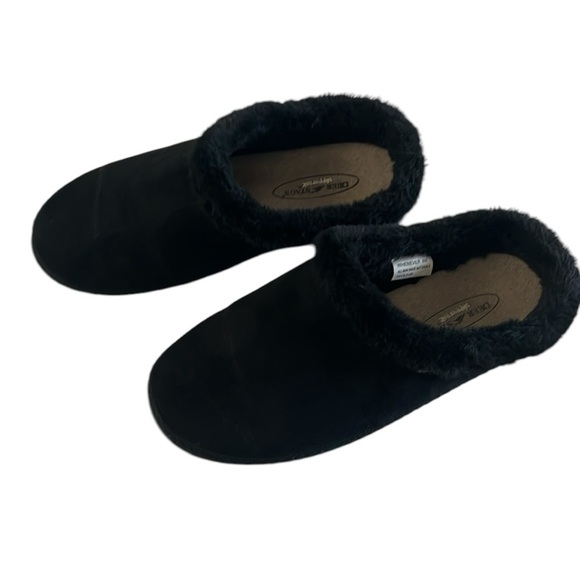 Deer Stags Slipperooz Black Slip-On Mule Slippers - Picture 6 of 7